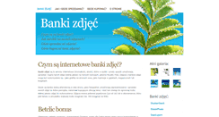 Desktop Screenshot of banki-zdjec.adiasz.pl